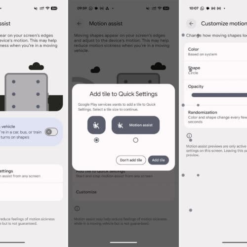 #10 Google's anti-nausea Motion Assist dots finally rolling out on Android — Top 10 Ars Technica — Latest — August 26, 2026