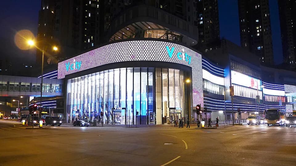#15 V City — Tuen Mun — 15 Best Family-Friendly Shopping Malls in Hong Kong (2026 Guide) — Play Areas, Nursing Rooms & Cinema
