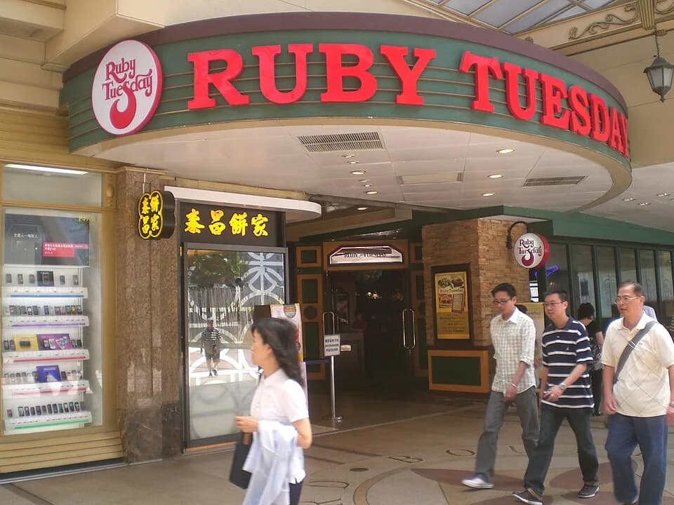 #9 Ruby Tuesday — Top 10 Worst Chain Restaurant Menus