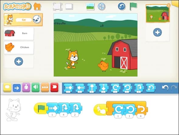 #5 ScratchJr — Top 10 Best Children's Educational Apps 2026