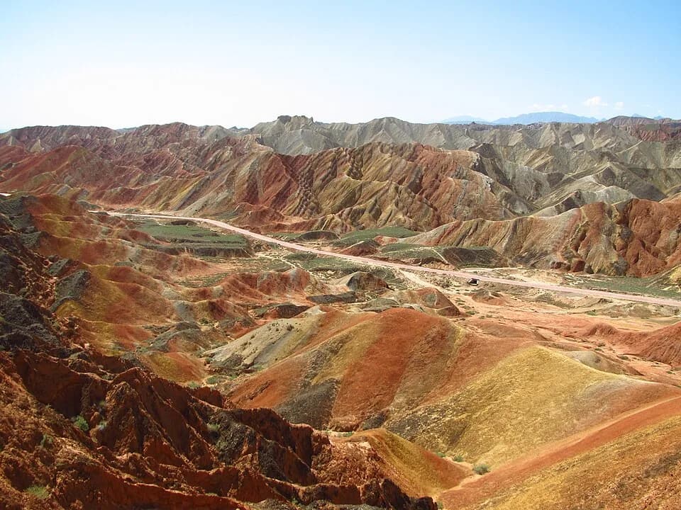 #3 Zhangye Danxia National Geological Park, China — Top 10 Unforgettable Geological Formations: A Global Edition
