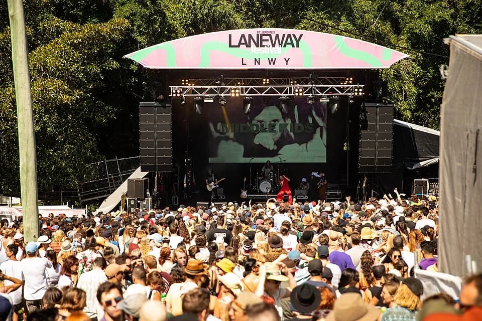 #4 Laneway Festival — Top 10 Music Festivals in Australia 2026