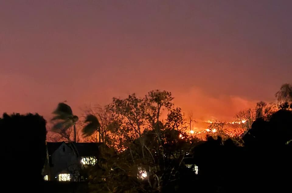 #1 Los Angeles Wildfires — California, USA (January 2025) — Top 10 Biggest Natural Disasters of 2025