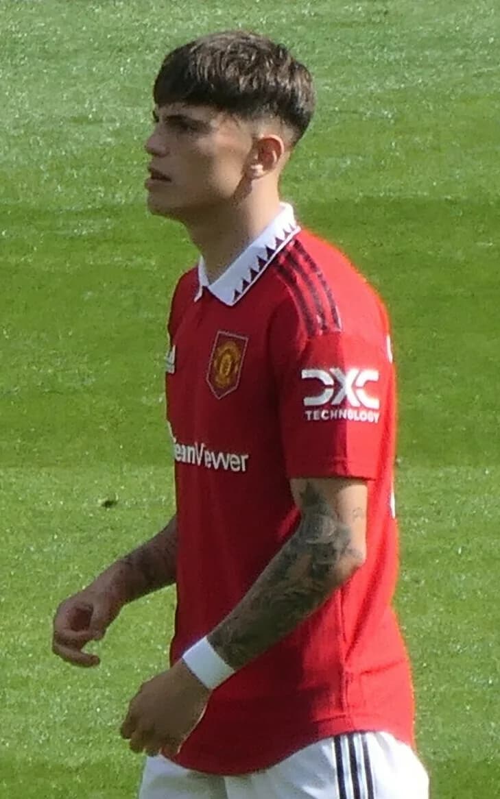 #7 Alejandro Garnacho (Argentina / Manchester United) — born 2004 — Top 10 Rising Football Stars Under 23 in 2026