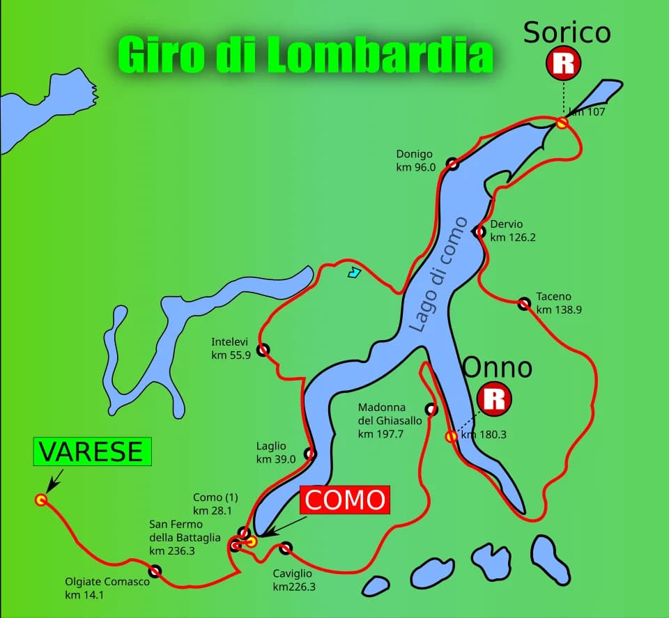 #5 Il Lombardia — Top 10 Italian Cycling Experiences in 2026