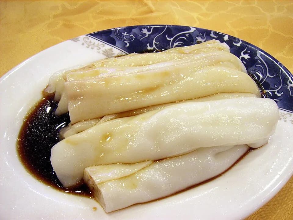 #6 Cheung Fun (Rice Noodle Rolls) — Best 10 Chinese Dumplings & Dim Sum — From Jiaozi to Xiaolongbao (Vote for Your Favorite)