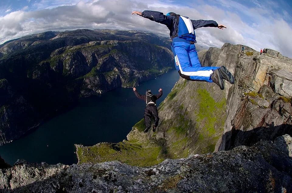 #1 BASE Jumping — Top 10 Most Extreme Sports in the World