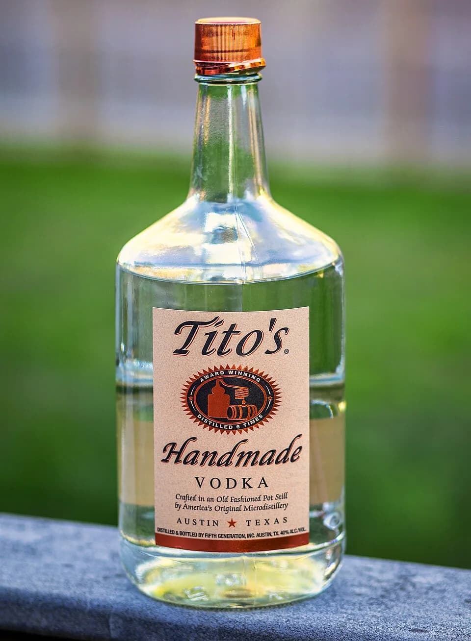 #10 Tito's Handmade Vodka — Top 10 Vodkas Ranked by Smoothness