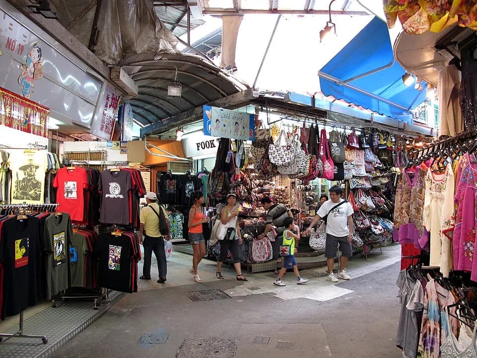 #6 Stanley Market — Top 10 Night Markets in Hong Kong 2026