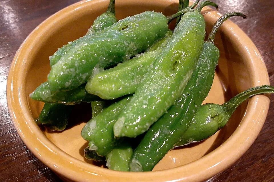 #9 Pimientos de Padrón — Top 10 Iconic Spanish Food Dishes