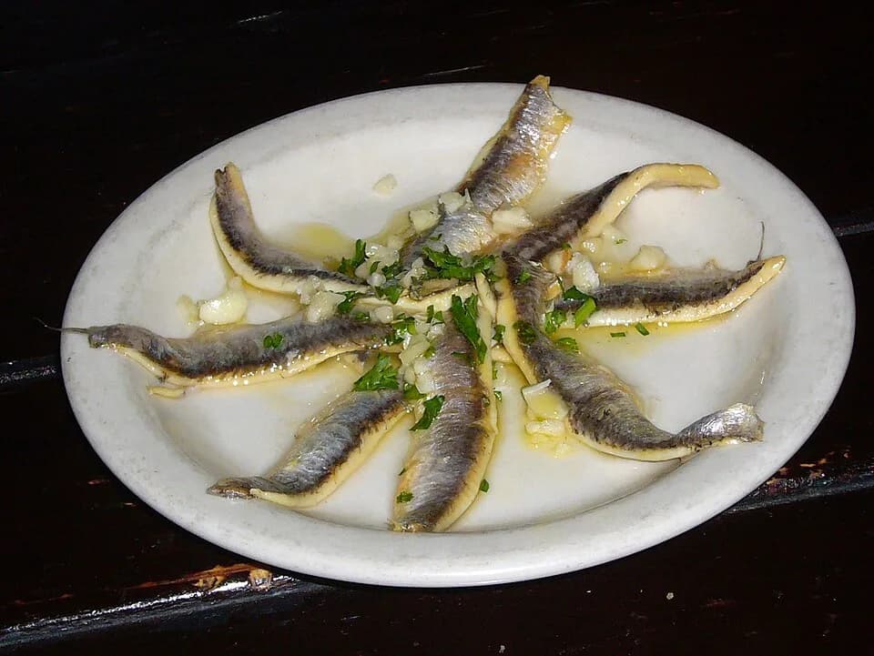 #3 Boquerones en Vinagre — Top 10 Must-Try Spanish Tapas