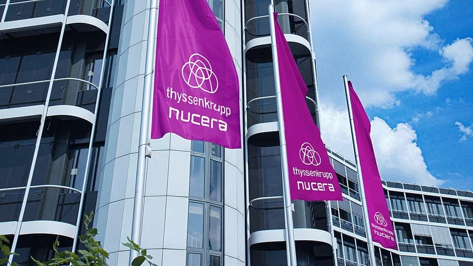 #8 Thyssenkrupp Nucera — Top 10 European IPOs of 2025 by Valuation