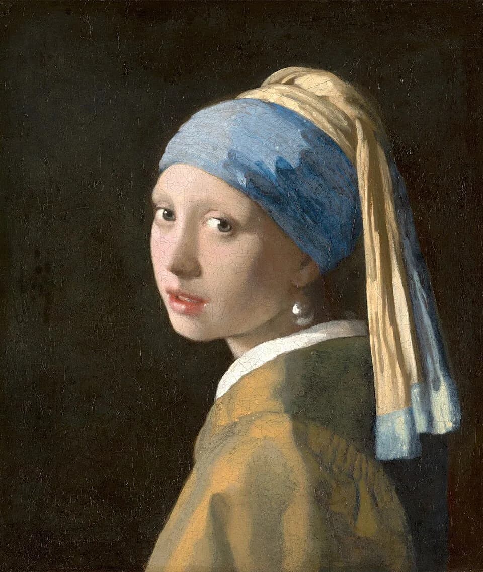 #2 Girl with a Pearl Earring — Vermeer — Top 10 Dutch Art Masterpieces of All Time