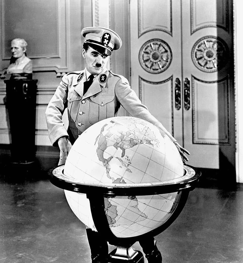 #9 The Great Dictator (1940) — Banned by Axis Powers — Top 10 Most Controversial Film Censorship
