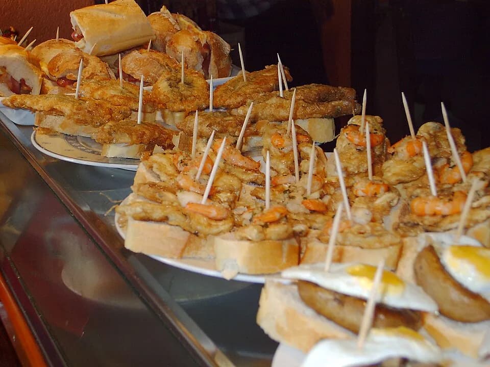 #9 Pintxos — Top 10 Spanish Foods You Must Try