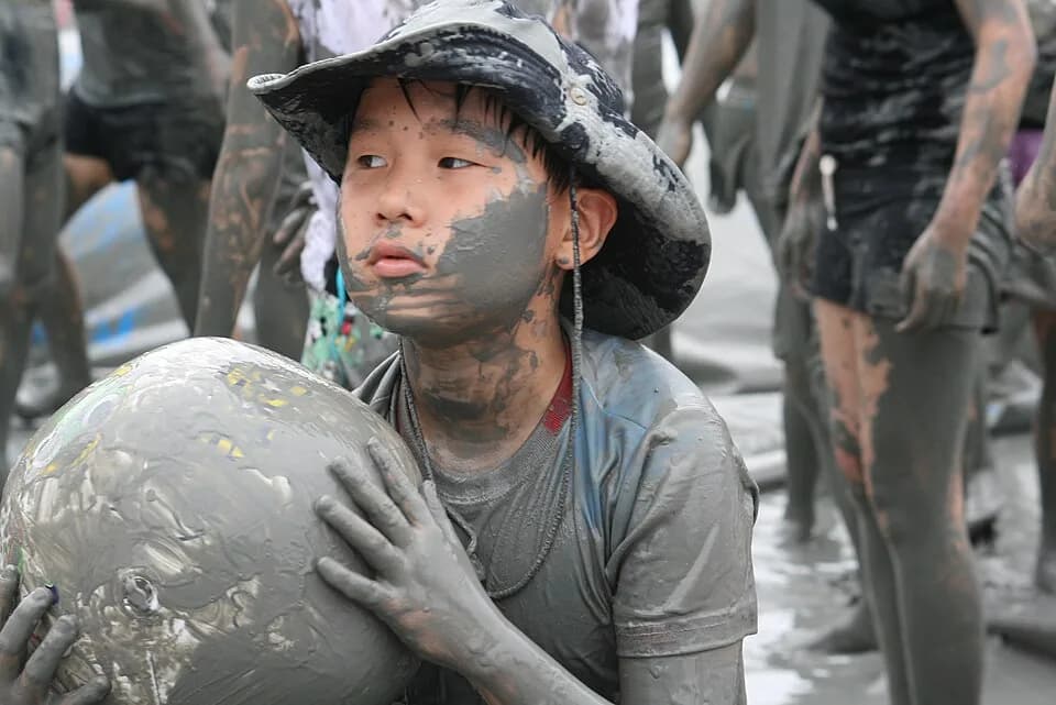 #9 Boryeong Mud Festival (South Korea) — Top 10 Best Street Festivals