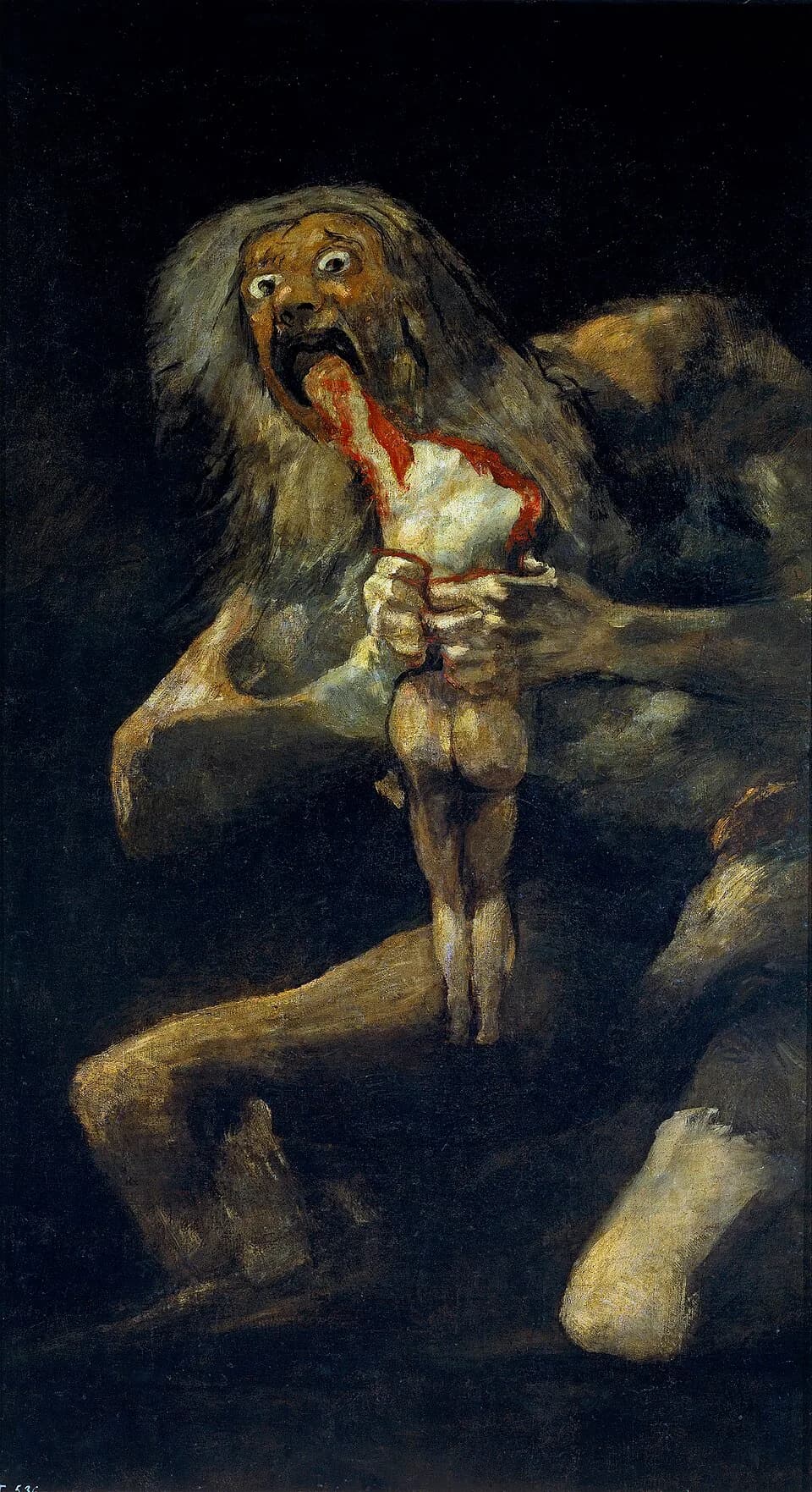 #4 Saturn Devouring His Son — Francisco Goya — Top 10 Spanish Art Masterpieces