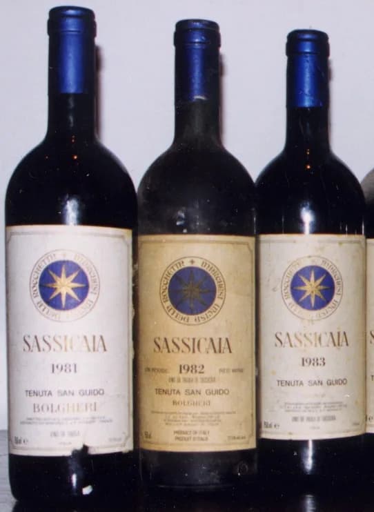 #7 Sassicaia — Top 10 Italian Wines in 2026