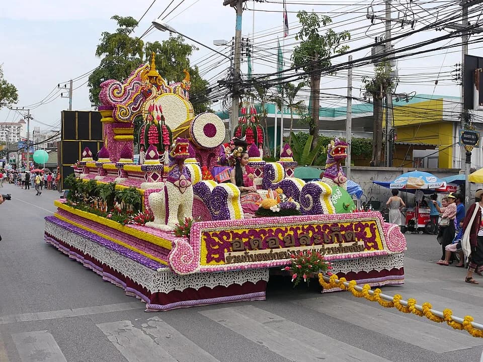#8 Chiang Mai Flower Festival — Top 10 Thai Festivals & Events in 2026