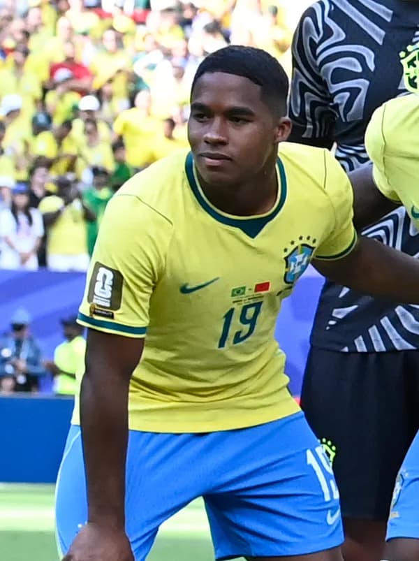 #5 Endrick (Brazil / Real Madrid) — born 2006 — Top 10 Rising Football Stars Under 23 in 2026