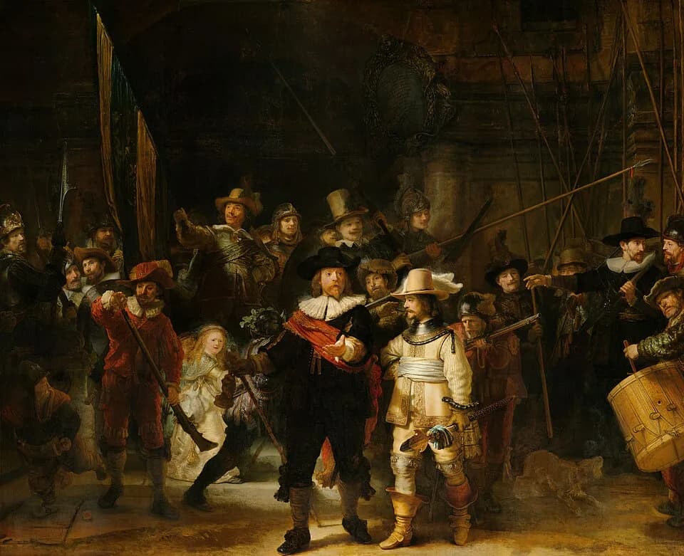 #1 The Night Watch — Rembrandt — Top 10 Dutch Art Masterpieces of All Time