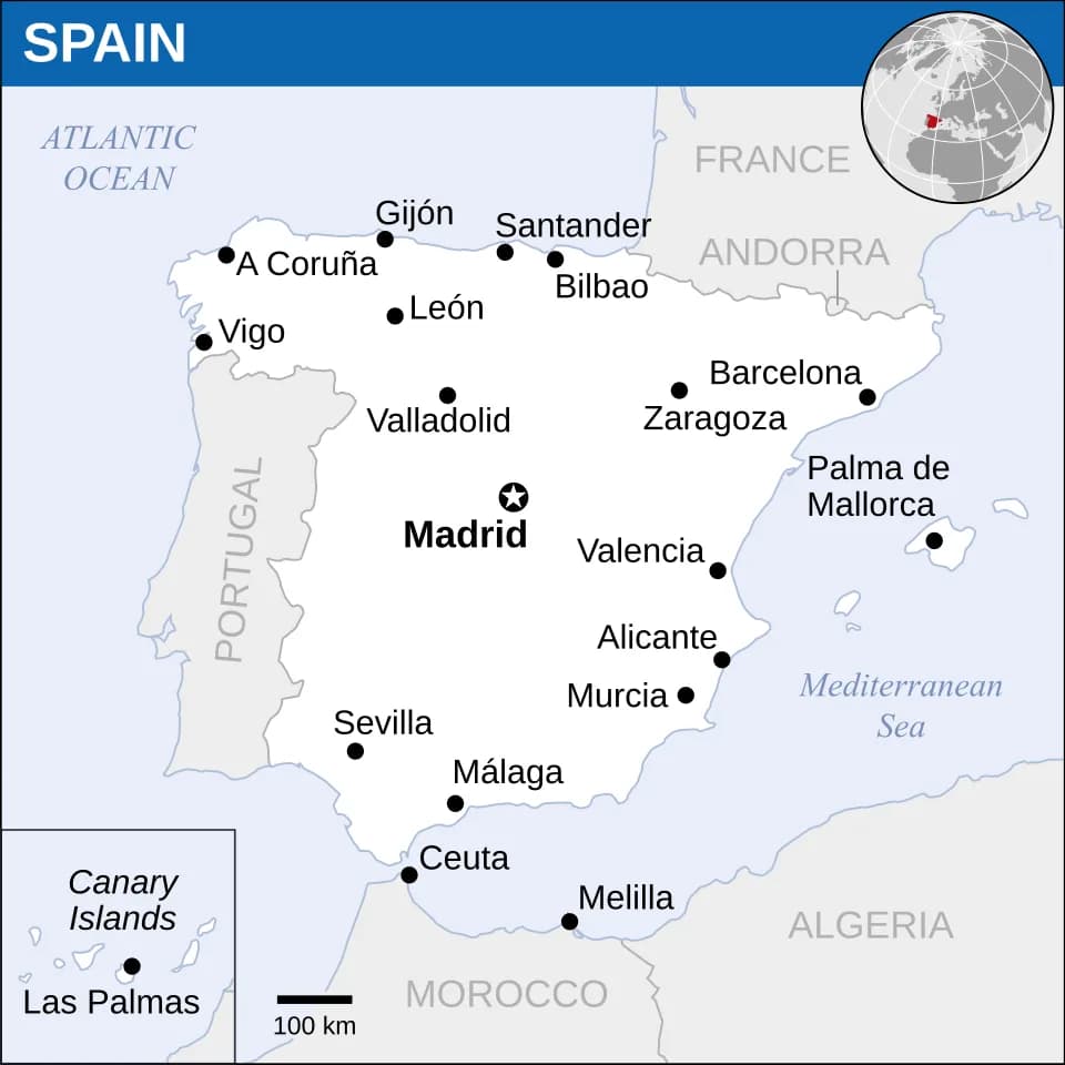 #6 Spain — Top 10 Best Countries for Remote Work 2025