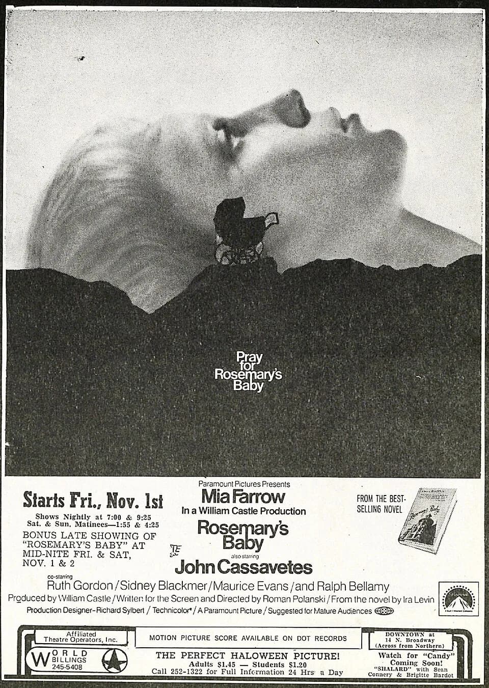 #7 Rosemary's Baby — Top 10 Horror Movies That Actually Scared Hardened Fans