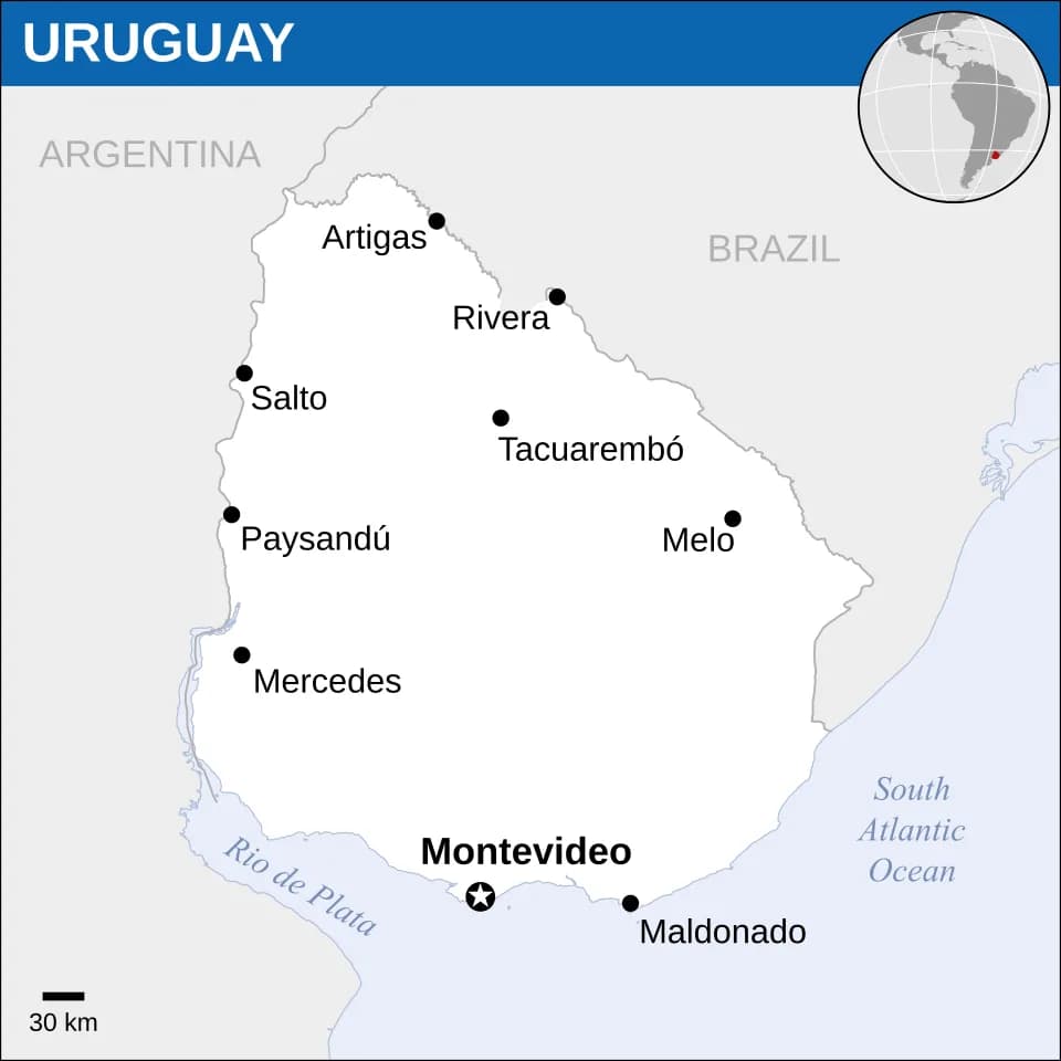 #9 Uruguay — Top 10 Hidden Gem Travel Destinations for Spring 2026