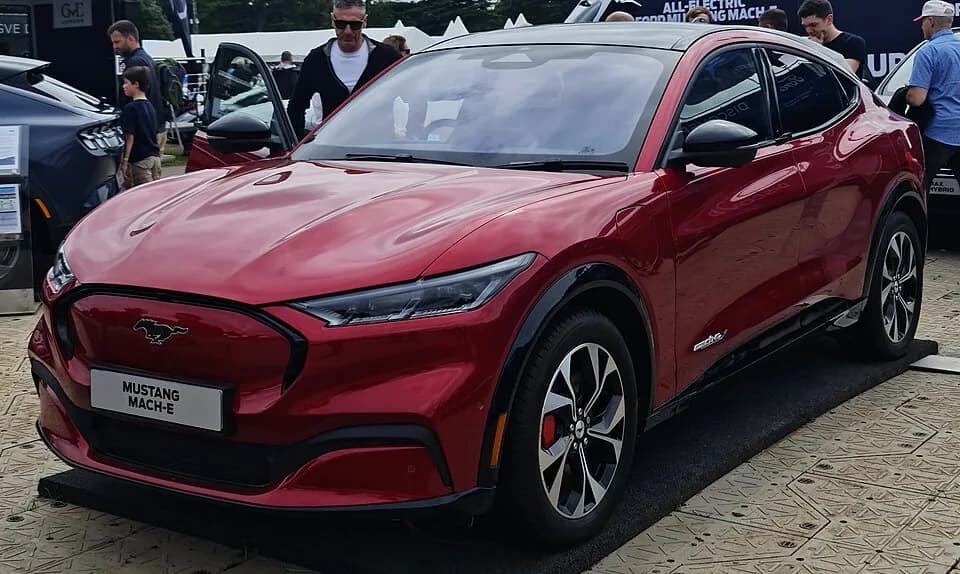 #5 Ford Mustang Mach-E — Top 10 Best Electric Vehicles of 2025