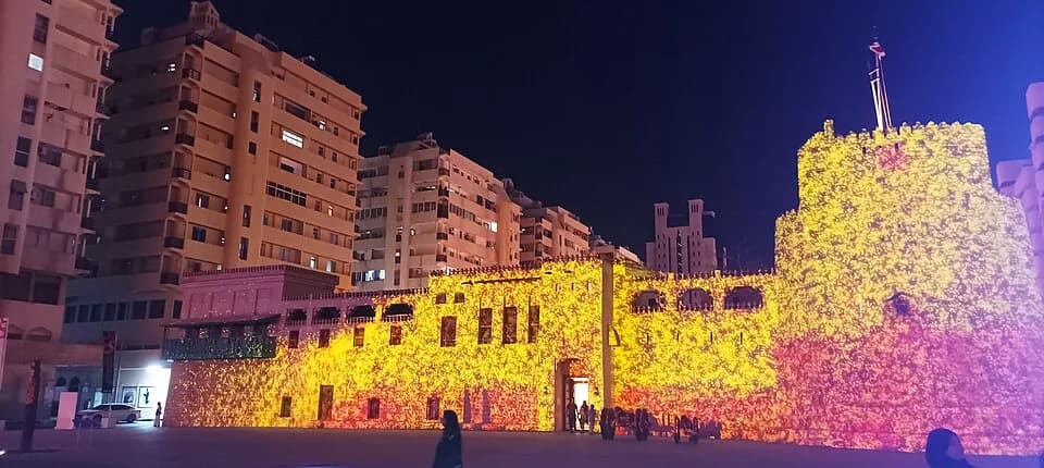 #7 Sharjah Light Festival (February) — Top 10 UAE Festivals and Events in 2026
