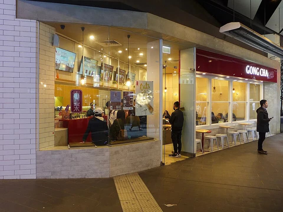 #5 Gong Cha — Top 10 Bubble Tea Brands in Taiwan in 2026
