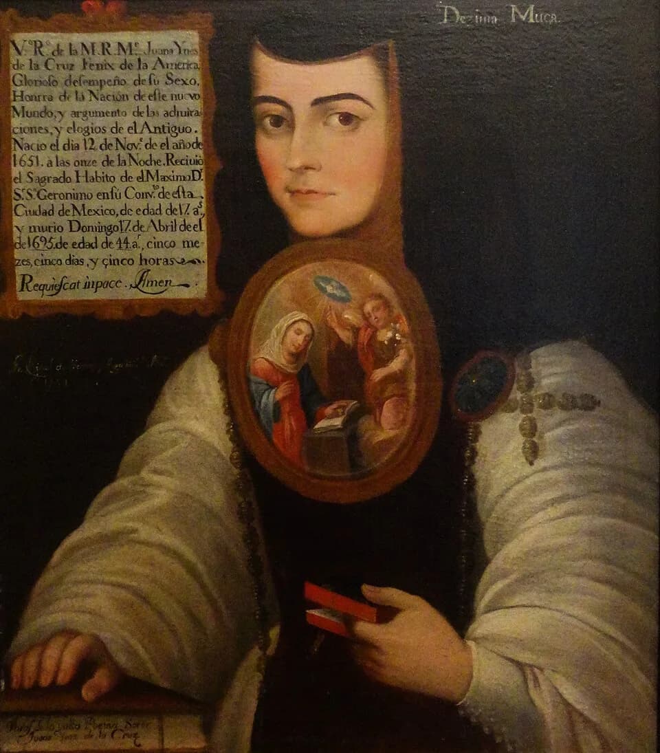 #7 Sor Juana Inés de la Cruz — Top 10 Mexican Historical Figures