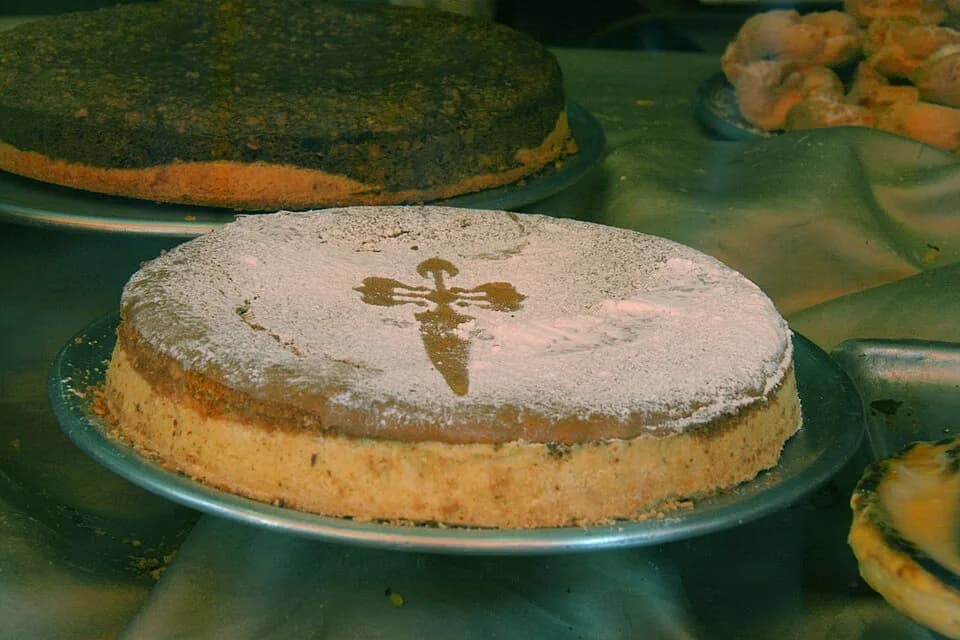 #3 Tarta de Santiago — Top 10 Spanish Desserts to Try in 2026 (Churros, Flan, Tarta de Santiago & More)