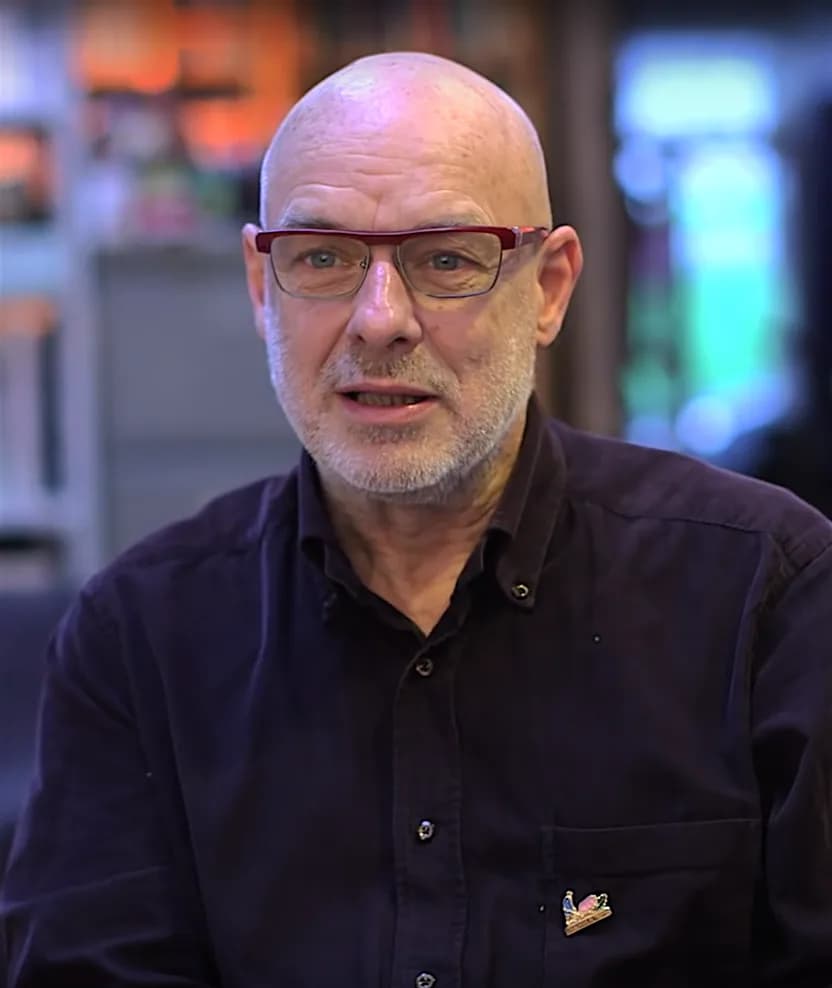 #9 Brian Eno — Top 10 Greatest Music Producers of All Time — Iconic Hitmakers Ranked