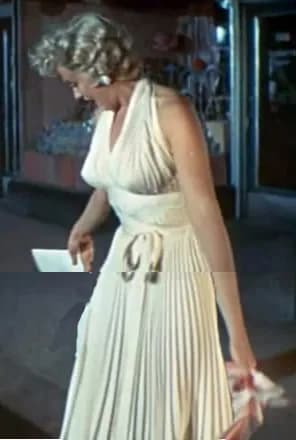 #2 Marilyn Monroe — The White Halter Dress (The Seven Year Itch, 1955) — Top 10 Most Iconic Fashion Moments of All Time