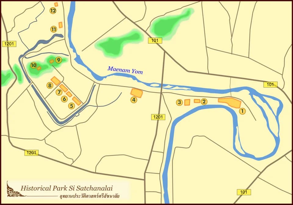 #8 Si Satchanalai Historical Park — Top 10 Historical Sites in Thailand in 2026