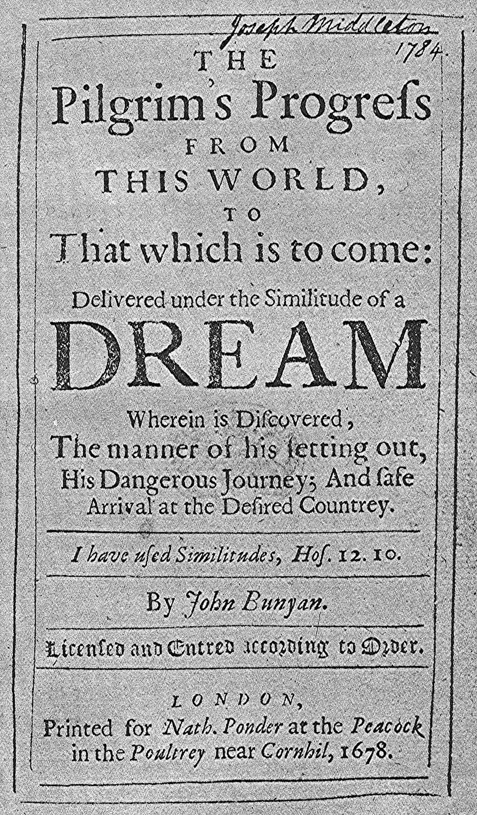 #2 The Pilgrim's Progress — Top 10 Most Influential Christian Books of All Time