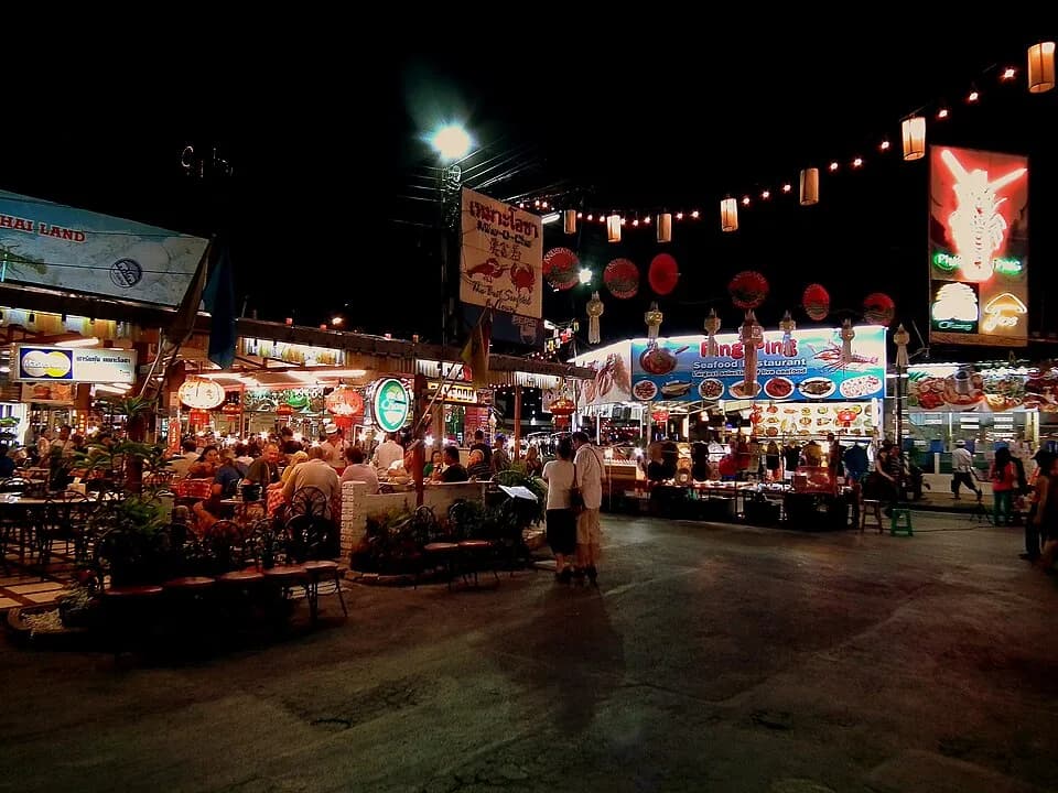 #2 Chiang Mai Night Bazaar — Top 10 Night Markets in Thailand in 2026