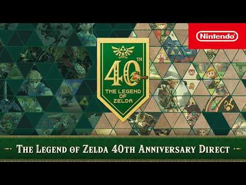 #3 The Legend of Zelda 40th Anniversary Direct 9.8.2026 — Top 10 YouTube — Trending Videos (US) — September 9, 2026