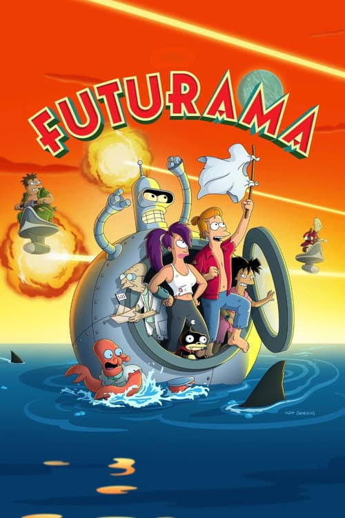 #5 Futurama — Top 10 Trending TV Shows This Week (Aug 10–16, 2026) — TMDB Popularity Rankings