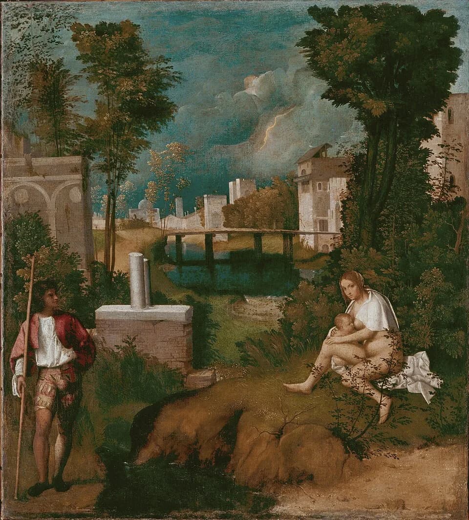 #10 The Tempest — Giorgione — Top 10 Italian Renaissance Artworks