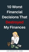 Top 10 Worst Financial Decisions by Companies