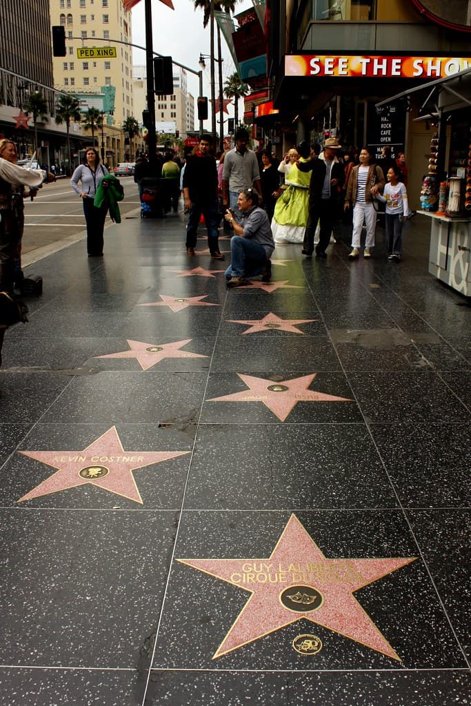 #5 Hollywood Walk of Fame — Top 10 Most Overrated Tourist Destinations