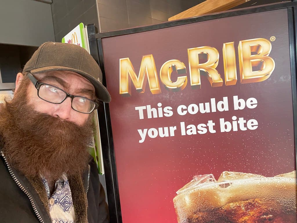 #2 McDonald's McRib — Top 10 Worst Fast Food Menu Items