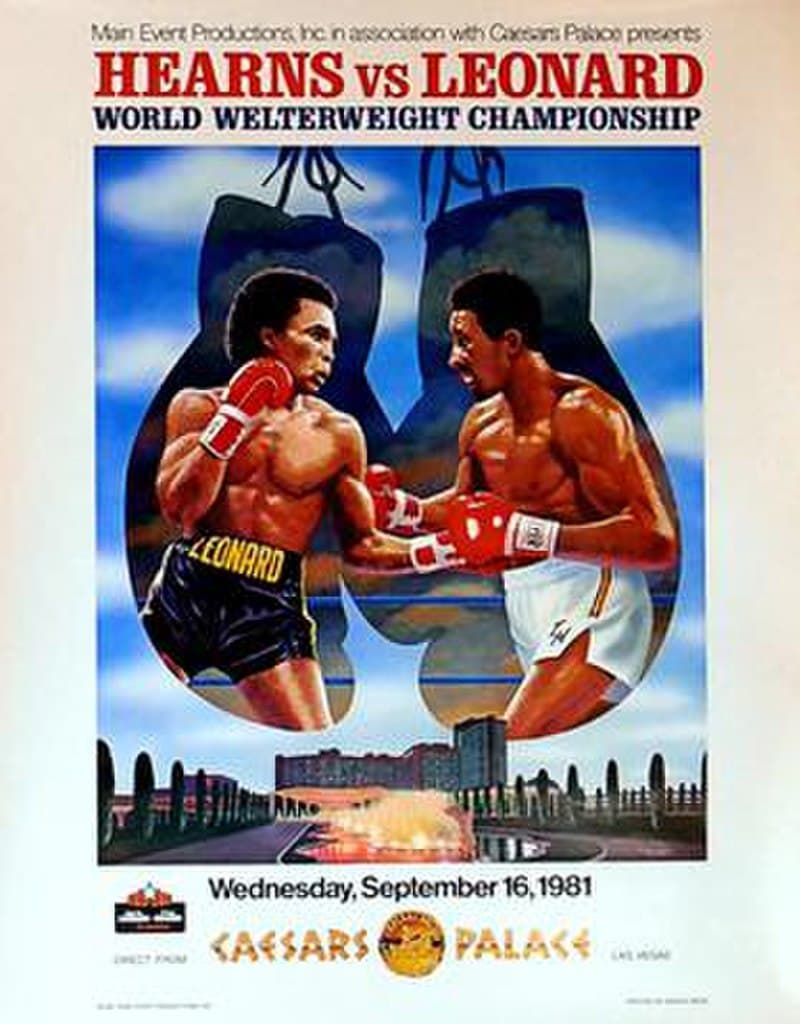 #4 Leonard vs. Hearns I (1981) — Top 10 Best Boxing Matches Ever