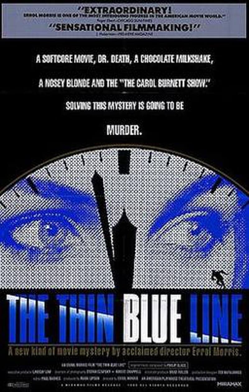 #9 The Thin Blue Line (1988) — Top 10 Best Documentary Films