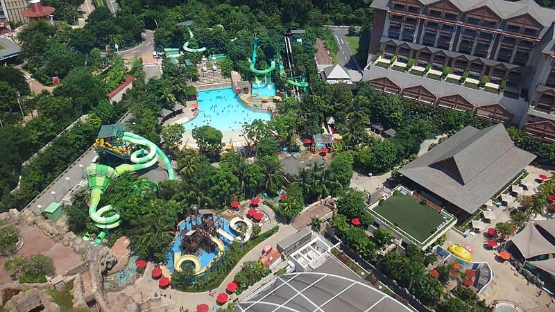 #5 Adventure Cove Waterpark — Top 10 Family Attractions in Singapore 2026