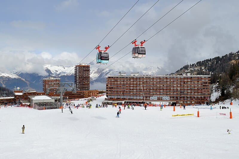#7 La Plagne — Top 10 Ski Resorts in the French Alps 2026