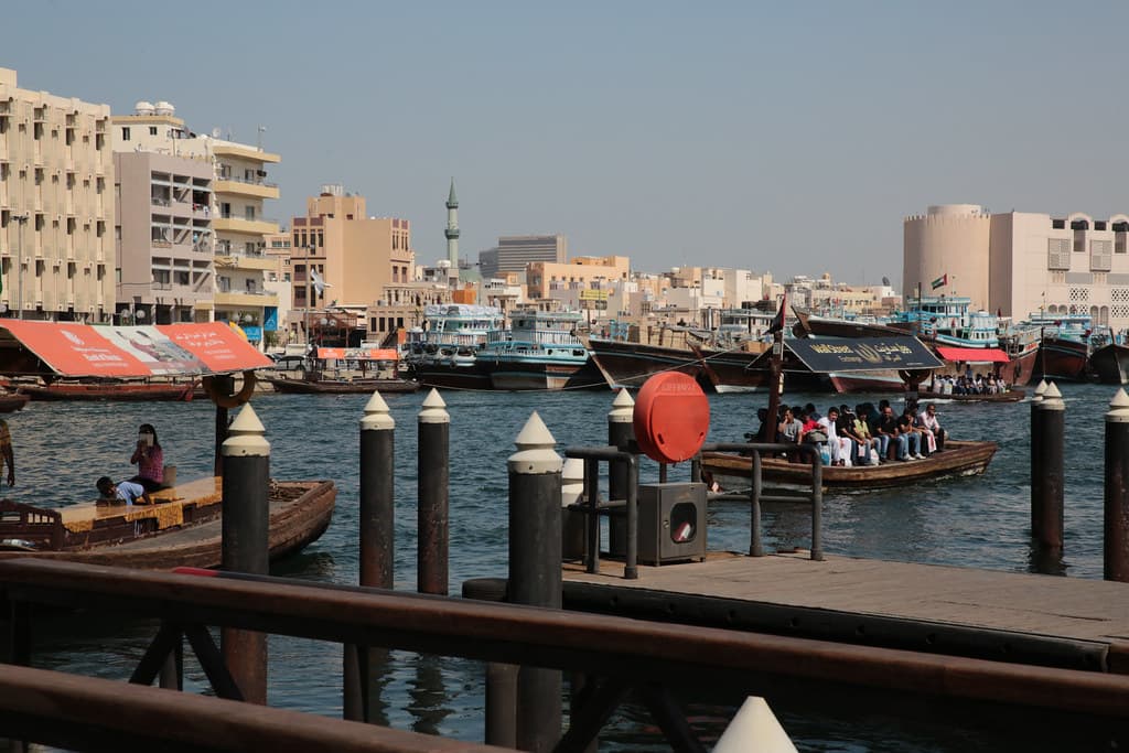 #3 Dubai Abra Ride Across the Creek (AED 1) — Top 10 Free & Cheap Activities in Dubai 2026 (Under AED 100)
