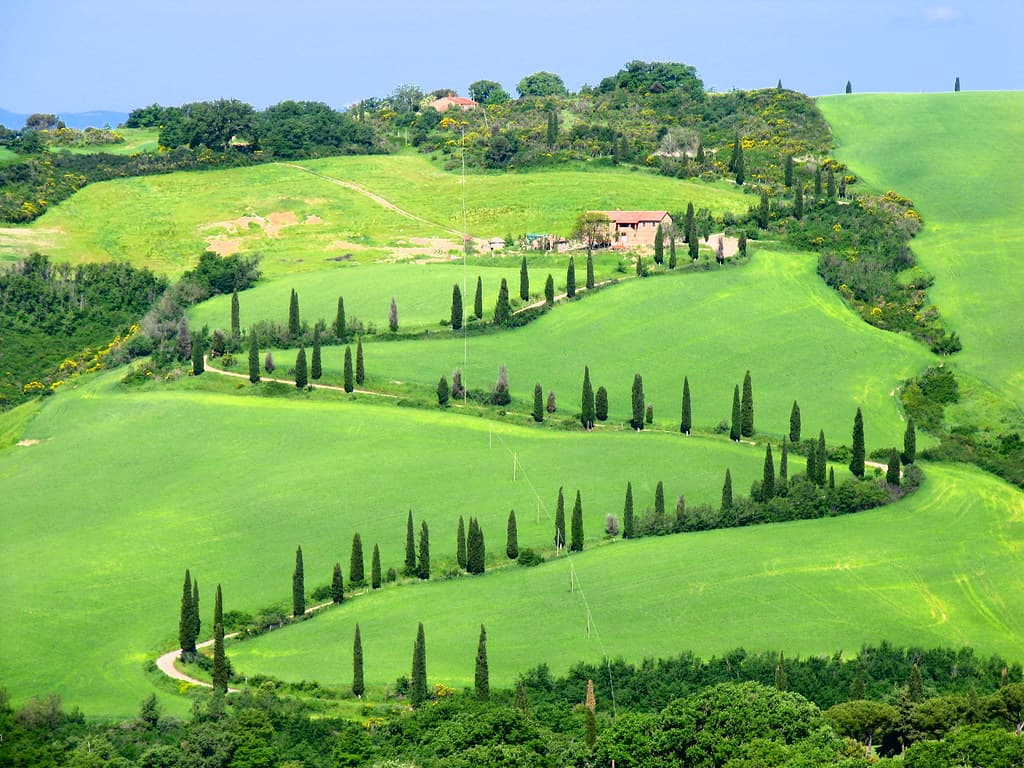 #7 Val d'Orcia — Top 10 Italian UNESCO World Heritage Sites